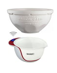 Mason Cash Bowl & Smart Wireless Scales Kitchen Bundle Mixing Cake Baking 