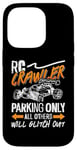 iPhone 14 Pro RC Crawler Parking Only Loves Remote Control RC Model Racing Case