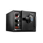 MASTER LOCK Certified Fireproof and Waterproof Safe, 22.8L, 415 x 348 x 491 mm, Digital Combination with Backlit Keypad, for home and professionals, Black