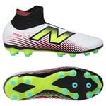 New Balance Tekela V4 Pro Ag - Vit/lila/neon - Konstgräs (Ag), storlek 42