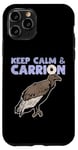 Coque pour iPhone 11 Pro Keep Calm And Carrion Vautour Scavenging Bird