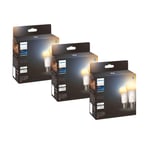 Philips Hue - E27  2-x3 Pack  - White Ambiance 6pcs - Bundle