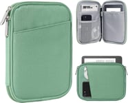 6-7 Pouces Housse Pour Tablette Kindle Paperwhite Et Kindle Colorsoft Signature Edition, Housse Protectrice Avec Pochette Pour Kindle E-Reader/Kindle Oasis, Bodhi Verte[COM300260]