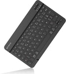 Clavier Sans Fil Bluetooth 10 Pouces,[Azerty Français] Clavier Léger Fin Keyboard Pour Ipad,Ipad Pro,Ipad Air,Android Tablette Samsung Galaxy,Xiaomi/Redmi Pad,Huawei,Lenovo,Noir