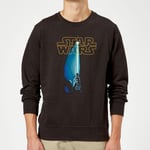 Sweat Homme Sabre Laser Star Wars Classic - Noir - XL