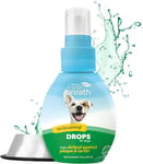 TropiClean Fresh Breath Dog Teeth Cleaning Drops - Dental Care 59ml, Original 