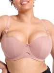 Curvy Kate Boost Me Up Padded Balcony Bra Latte 34HH