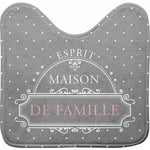 Tapis contour de WC Maison de famille