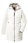 G.I.G.A. DX Women's Parka fonctionnelle décontractée en duvet avec capuche GW 34 WMN QLTD PRK, blanc, 48, 38803-000