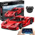 Rakennussetti CaDA Red Blade Sports Car RC Dual Mode, 405 kpl