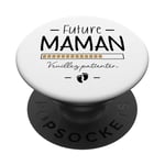 Future Maman - Humour Grossesse pour Femme Enceinte PopSockets PopGrip Adhésif