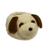 Cozytime Puppy Dog Giant Slipper Heatable Foot Warming Foot Muff