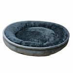 Nobby Lit Confortable Donut Classic LEIF Gris D x H : Ø 70 x 15 cm