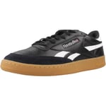 Reebok Homme Club C Revenge Vintage Basket, Noir et Blanc-Black White Gum, 43 EU