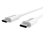iPad Pro 12.9 5th Gen (2021) Kit för optimal laddning med 2m USB-C-kabel, vit - Smartline