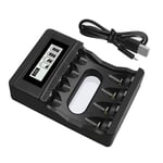 Charging Stand Polymer Lithium-Ion Battery 1.5V AA/AAA Battery with USB  P7M3