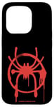 Coque pour iPhone 15 Pro Marvel Spider-Man dans le Spider-Verse : l'araignée Miles Morales