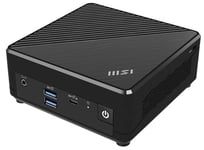 MSI Cubi N ADL Mini Desktop PC, Intel N200, 4GB RAM, 128GB SSD, Intel UHD Graphi