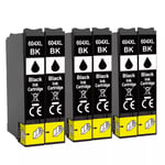 6x 604XL Black Compatible Ink Cartridges for Epson XP-4200 Inkjet Printer