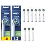 9 Brossettes Oral-B Pro Cross Action Pour Brosse À Dents + 6 Brossettes ORAL-B Cross Action Pour brosse à dent électrique