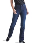 Duer Performance Denim High Rise Bootcut Women Mörkgrå 27 - Fri frakt