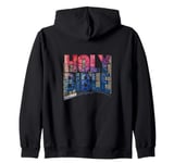 Colorful and vibrant holy Bible Book Costume Zip Hoodie