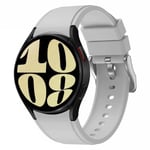 Silikon klockarmband No-Gap Samsung Galaxy Watch 6 (44mm) - Ljusgrå