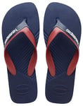 Havaianas Men Dual, Navy Blue/Navy Blue, 6/7