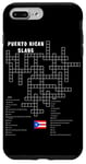 iPhone 7 Plus/8 Plus Puerto Rican Slang Crossword Puzzle Fun Case