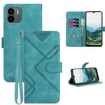 GOTOURED for Redmi A2 Phone Case Wallet/Redmi A1 Case,Card Holder,Leather Kickstand Flip Cases 2023,Wrist Strap,Magnetic Closure,Shockproof Protective Cover for Xiaomi Redmi A1/A2 (Green)