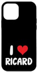 Coque pour iPhone 12 mini I Love Ricard - Cœur