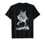 House of Baba Yaga Slavic folklore Russia fairy tale art T-Shirt