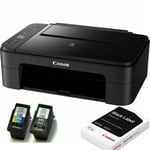 Canon PIXMA TS3355 All-In-one wireless Inkjet Printer + Inks + Paper