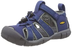 KEEN Seacamp 2 CNX unisex enfants Sandalen, Blue Depths/Gargoyle, 22 EU