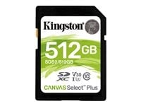 Kingston Canvas Select Plus SDXC 512GB 100MB/s