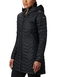 Columbia Powder Lite Mid Jacket, Doudoune Femme, Black, Taille XS