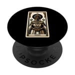 Empress tarot cards t African American Empress Tarot Card PopSockets Swappable PopGrip