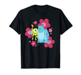 Disney and Pixar’s Monsters Inc Cute Sulley & Mike Flowers T-Shirt