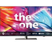 55" PHILIPS The One Ambilight 55PUS8949/12  Smart 4K Ultra HD HDR LED TV, Silver/Grey