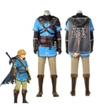 Game Legend Link Cosplay För Vuxna Barn Tears Of The Kingdom Costume Full Set Man Halloween Carnival Costume qd best Without wig 150