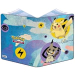 Portfolio Album Pikachu Et Mimiqui Pour 180 Cartes Pokemon Avec Votre Prenom Double Coeur