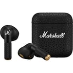 Marshall Minor IV Black: Banbrytande Trådlösa In-Ear Hörlurar