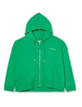 Tommy Hilfiger Women 1985 Hoodie with Zip, Green (Olympic Green), 50