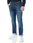 camel active Men's 488445 9Z55 Straight Jeans, Blue, W 38/L 32