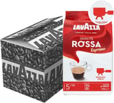 Lavazza Qualità Rossa Coffee Beans, Medium Roast, 1 kg Each, 6-Pack