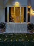 Three Kings 3M Shooting Star Outdoor Christmas Light - Warm White