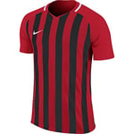 Nike Men Striped Division III Jersey Ss Jersey - University Red/Black/White/White, XX-Large