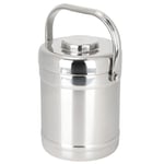 1.8L Straight Shape DoubleWall Vacuum Insulated Lunch Box Stainless Steel Ho Hot