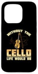 iPhone 15 Pro Cello Instrument Funny Playing Musical Lesson Case