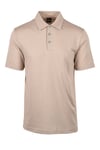 Hugo Boss Black Mens H-press 57 Polo Shirt Light Beige - Size Medium